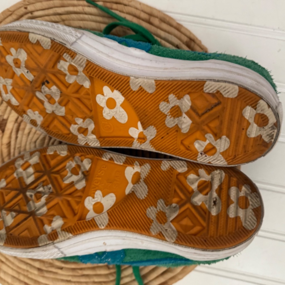 Golf Le Fleur x Converse One Star Ox "Jolly Green" Tyler the Creator Collab 8 - Picture 6 of 9
